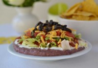 Mexican layered dip