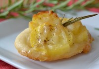 Potato foccacine with rosemary and cheese